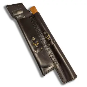 bridle leather bushcraft sheaf