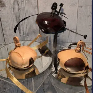glued falconry hoods