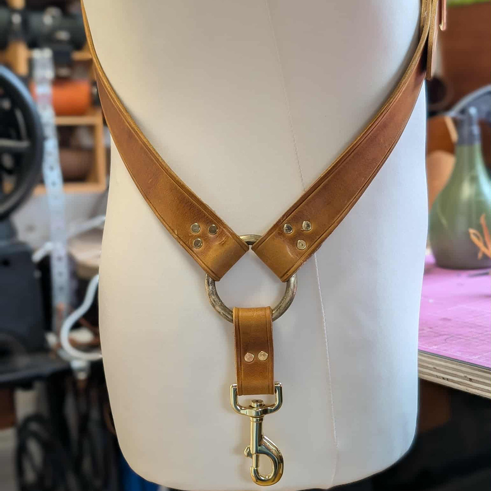 Traditional Cross-Body Falconry Belt